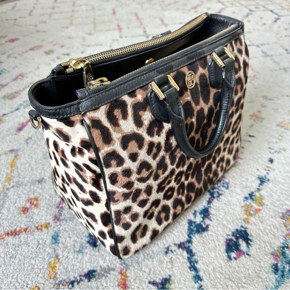 Tory Burch - calf hair leopard print